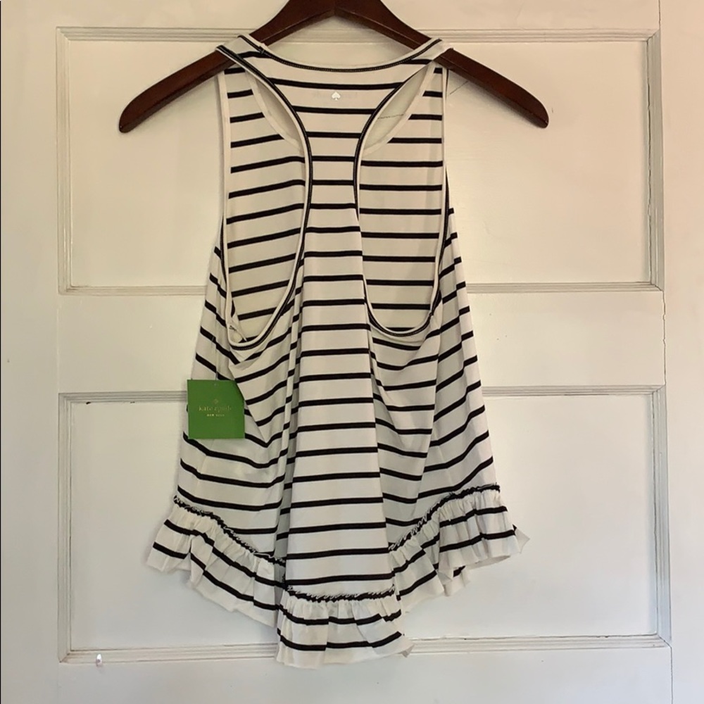 Kate Spade Take a Leap Ruffle Tank - Picture 2 of 4